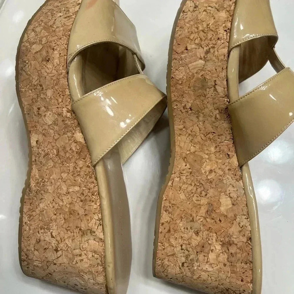JIMMY CHOO wedge Sandals size 41/ 10.5 - Picture 5 of 9